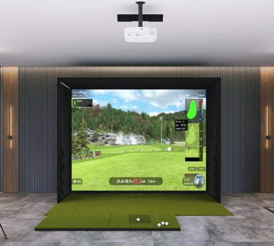 Can a golf simulator replace real course practice?
